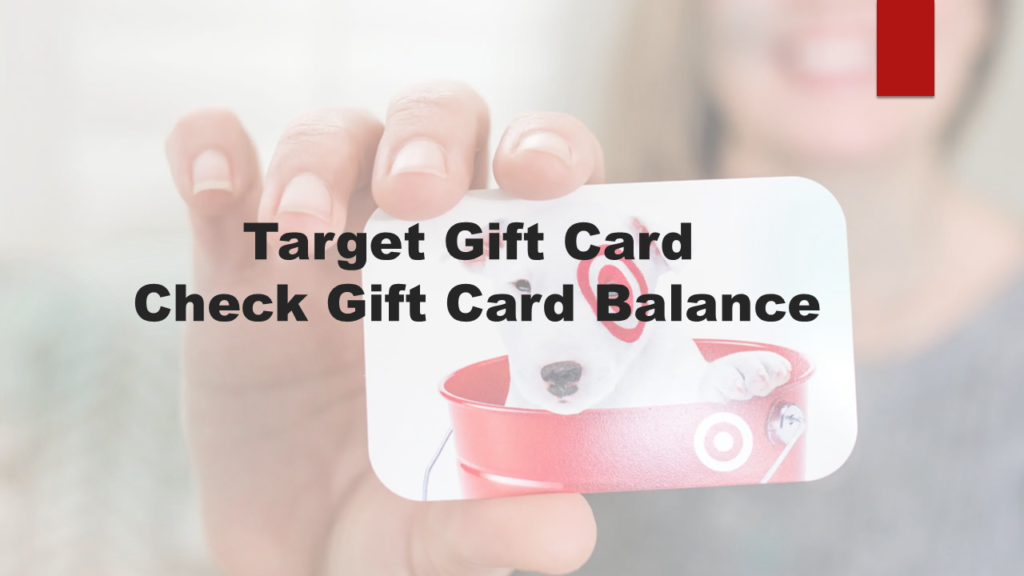 Target Gift Card Balance