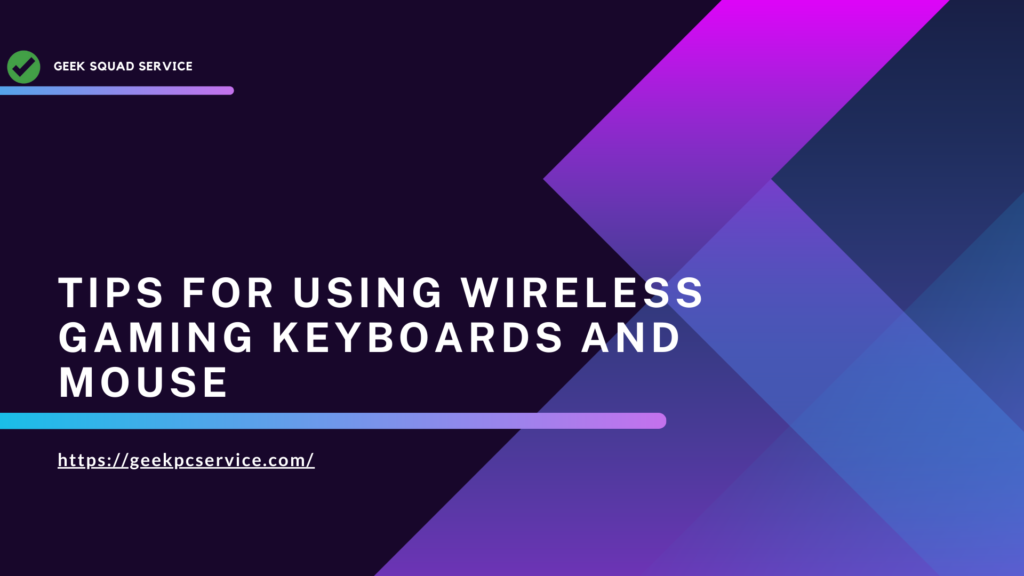 Wireless Gaming Keyboards and Mouse